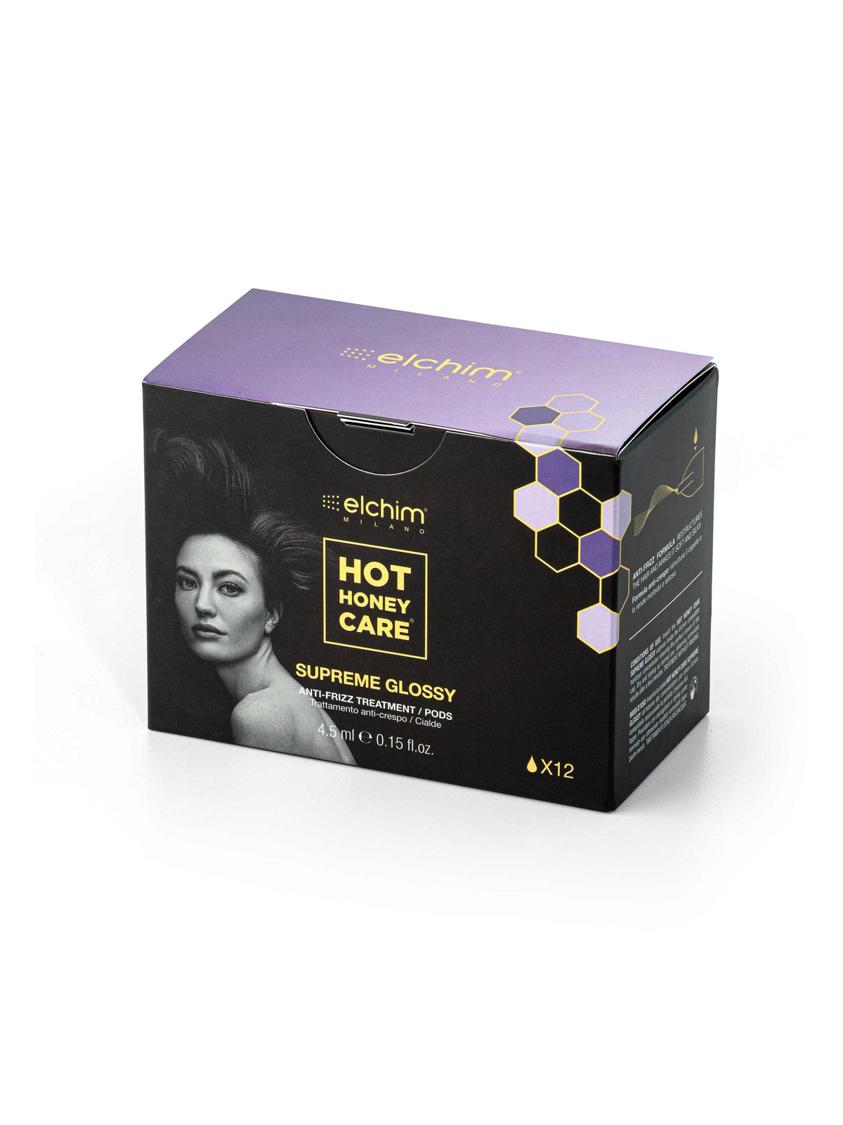 Supreme Glossy: Trattamento per Capelli Anticrespo Elchim